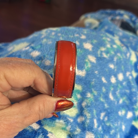 🔥🔥🔥low start🔥🔥🔥🔥Gucci orange, leather wrapped around silver with poor opening - Picture 7 of 9